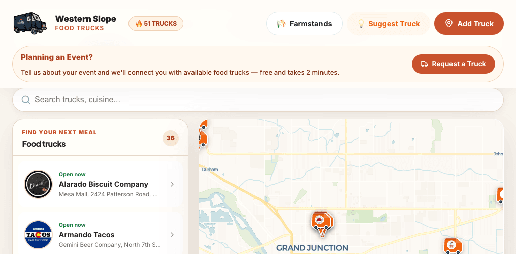 Western Slope Food Trucks
